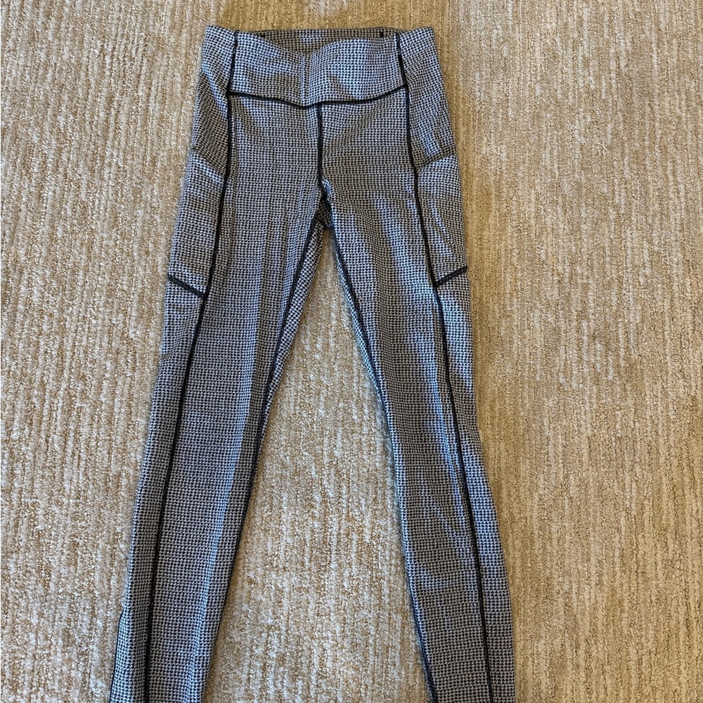 Stylish Black and White Leggings